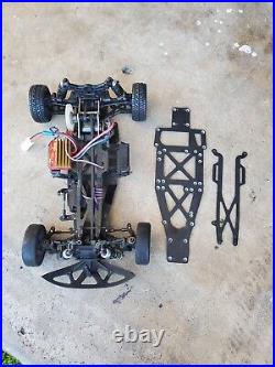 Hpi Rs4 Belt Driven Electric Vintage RC Car (SELLING AS IS) FOR PARTS OR REPAIR