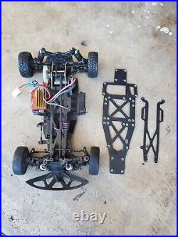 Hpi Rs4 Belt Driven Electric Vintage RC Car (SELLING AS IS) FOR PARTS OR REPAIR