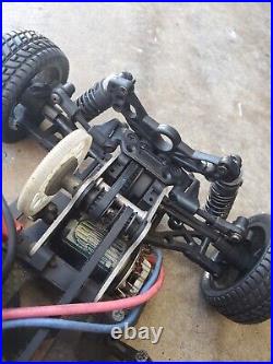 Hpi Rs4 Belt Driven Electric Vintage RC Car (SELLING AS IS) FOR PARTS OR REPAIR