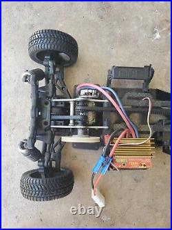 Hpi Rs4 Belt Driven Electric Vintage RC Car (SELLING AS IS) FOR PARTS OR REPAIR