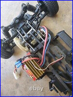 Hpi Rs4 Belt Driven Electric Vintage RC Car (SELLING AS IS) FOR PARTS OR REPAIR