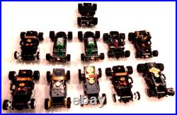 Huge 1/64 Scale Vintage, Rare, Used & New HO SLOT CARS BODIES & Parts Lot