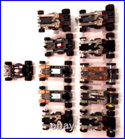 Huge 1/64 Scale Vintage, Rare, Used & New HO SLOT CARS BODIES & Parts Lot
