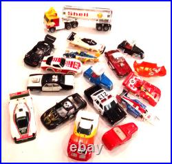 Huge 1/64 Scale Vintage, Rare, Used & New HO SLOT CARS BODIES & Parts Lot