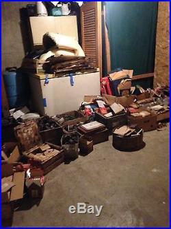 Huge Lot Inventory Vintage Car Parts Rare NOS Rat Rod Ford Army Willys Jeep