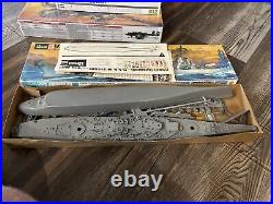 Huge Lot Of 13 Car & Plane & Ship Kits! Originals Kits & Others! Look