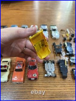 Huge Lot Of Vintage TYCO Motor Slot Cars For Parts Untested
