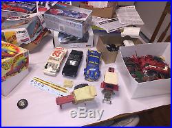 Huge Multi model car junkyard vintage and new kits TONS OF PARTS