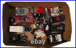 Huge VTG Model Car Kit Mixed Junkyard Lot Some Built Parts Accessories Hot Rod
