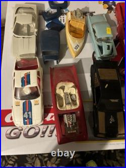 Huge VTG Model Car Kit Mixed Junkyard Lot Some Built Parts Accessories Hot Rod