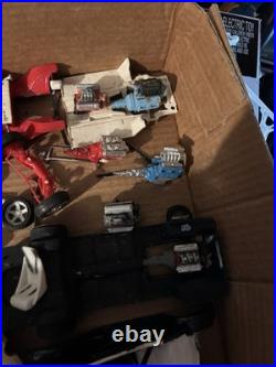 Huge VTG Model Car Kit Mixed Junkyard Lot Some Built Parts Accessories Hot Rod