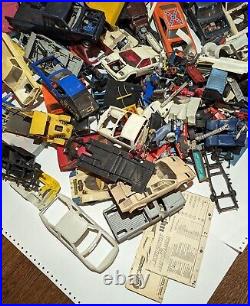 Huge VTG Model Kit Auto Wreck Junkyard Parts Galore Lot All Types of Cars 11lbs