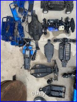Huge vintage rc cars and truck lot parts or rebuild nitro and electric