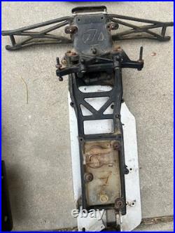 Huge vintage rc cars and truck lot parts or rebuild nitro and electric