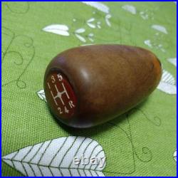 Japanese vintage car parts Shift knob NISSAN SKYLINE GT-R made of wood