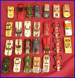 Just found 26 VINTAGE AURORA MODEL HO SLOT CARS, PARTS AND CASES 1960'S