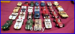Just found 26 VINTAGE AURORA MODEL HO SLOT CARS, PARTS AND CASES 1960'S