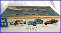 K&B Porsche 906/916 Slot Car Model 1/24 VTG Open Box-Sealed Parts Compl. WithInstr