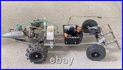 KYOSHO TAMIYA Vintage Engine & Radio Control Car Lot For Parts/Repair