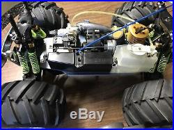 Kyosho, Clodbuster, Axial, Vintage Rc gas Monster Truck