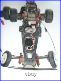 Kyosho Ultima 1987 1/10 Off Road 2 WD Buggy Vintage Japan + Spare Parts RC Car