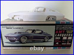 L@@k! Rare Original Vintage Amt 1966 Corvette Sting Ray Kit Complete Parts