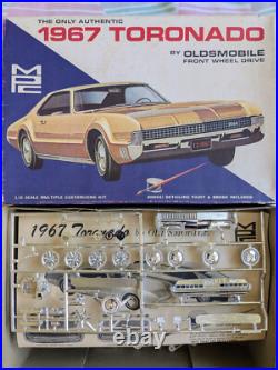 L@@k! Rare Original Vintage Mpc 1967 Toronado Kit Complete-parts Super Nice L@@k! Rare Original Vintage Mpc 1967 Toronado Kit Complete-parts Super Nice