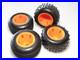 L22-3447-Vintage-Team-Losi-Jrxt-Truck-Front-Rear-Tires-Orange-Wheels-01-jj
