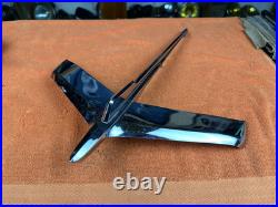 LARGE Vintage 1956 PLYMOUTH HOOD ORNAMENT Chrome AUTO Car Part 1646428 AIRPLANE