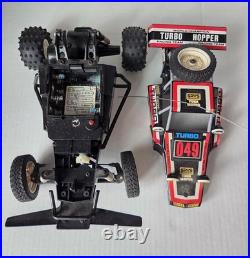 LOT 2 Vintage 80s RC Cars TYCO Hopper, NIKKO Tornado Buggy Untested or For Parts