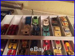 Lot Of 51 Aurora Vintage Slot Cars Afx With Spare Parts, Paint Directions Etc