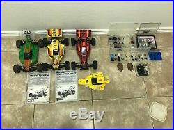 LOT of 3 Vintage Kyosho Turbo Optima Mid Special Edition SE Plus Parts