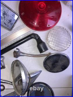 LOT of MIXED 1960s-70s Cars Trucks Parts Mirrors Ford Chevy FOR PARTS ONLY SALE