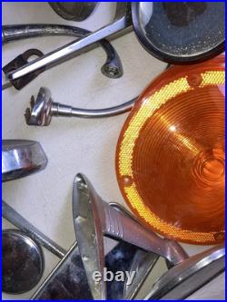 LOT of MIXED 1960s-70s Cars Trucks Parts Mirrors Ford Chevy FOR PARTS ONLY SALE