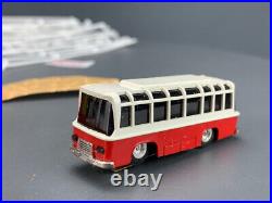 Large Lot Vintage N Faller AMS Slot Car Buses & Track Parts AB N0303