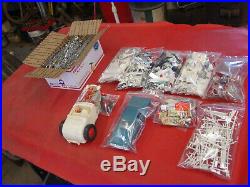 Large VINTAGE LOT MODEL CAR PARTS Toy Rod 32 Ford 63 LINCOLN CHEVY FORD MERCURY