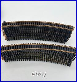 Large Vintage HO Scale Train Lot Cars Track Transformers Bridges Parts Untested