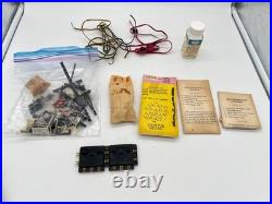 Large Vintage HO Scale Train Lot Cars Track Transformers Bridges Parts Untested