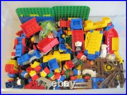 Lego Duplo Vintage Lot Blocks Figures Animals Cars Fence Parts & Pieces L@@K