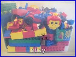 Lego Duplo Vintage Lot Blocks Figures Animals Cars Fence Parts & Pieces L@@K