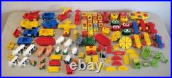 Lego Duplo Vintage Lot Blocks Figures Animals Cars Fence Parts & Pieces L@@K