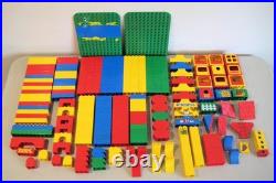 Lego Duplo Vintage Lot Blocks Figures Animals Cars Fence Parts & Pieces L@@K