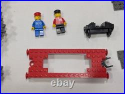 Lego Vintage and Modern Train Parts Tracks Cars Rails Signal Post & Minifigures