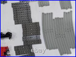 Lego Vintage and Modern Train Parts Tracks Cars Rails Signal Post & Minifigures