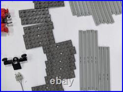 Lego Vintage and Modern Train Parts Tracks Cars Rails Signal Post & Minifigures