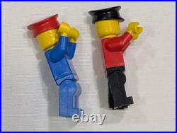 Lego Vintage and Modern Train Parts Tracks Cars Rails Signal Post & Minifigures