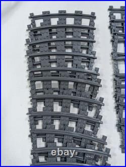 Lego Vintage and Modern Train Parts Tracks Cars Rails Signal Post & Minifigures