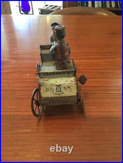 Lehmann Vintage Windup Litho Toy Car NAUGHTY BOY Original PARTS Antique