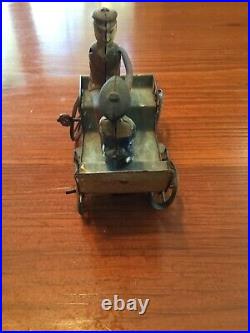 Lehmann Vintage Windup Litho Toy Car NAUGHTY BOY Original PARTS Antique