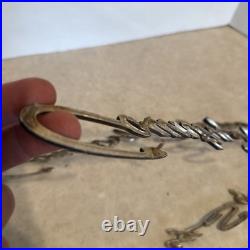 Lot 3 Vtg 1966 1967 Ford Country Squire Quarter Panel Emblem Car Logo Part